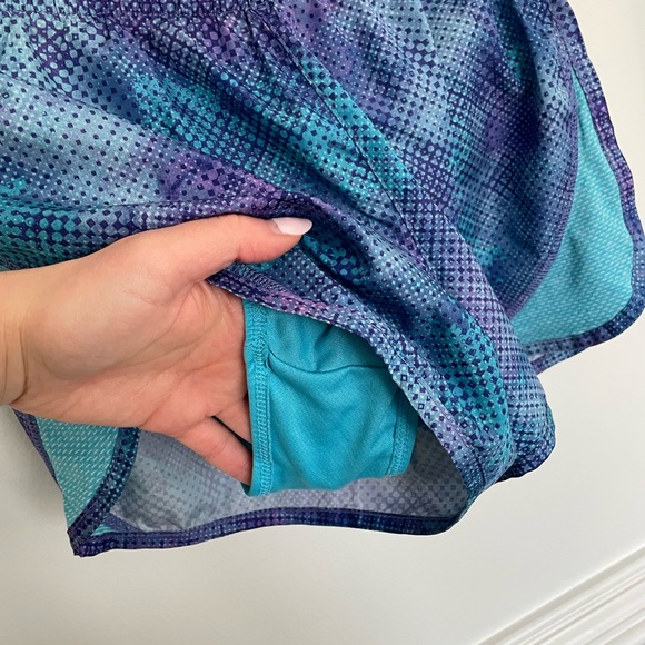 Moret Ultra purple and blue running shorts - Picture 4 of 5